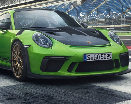 Porsche GT3RS style carbon hood 991 981 982